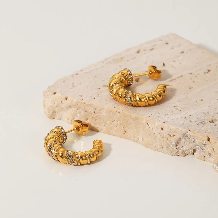 Zimer Twisted Hoop