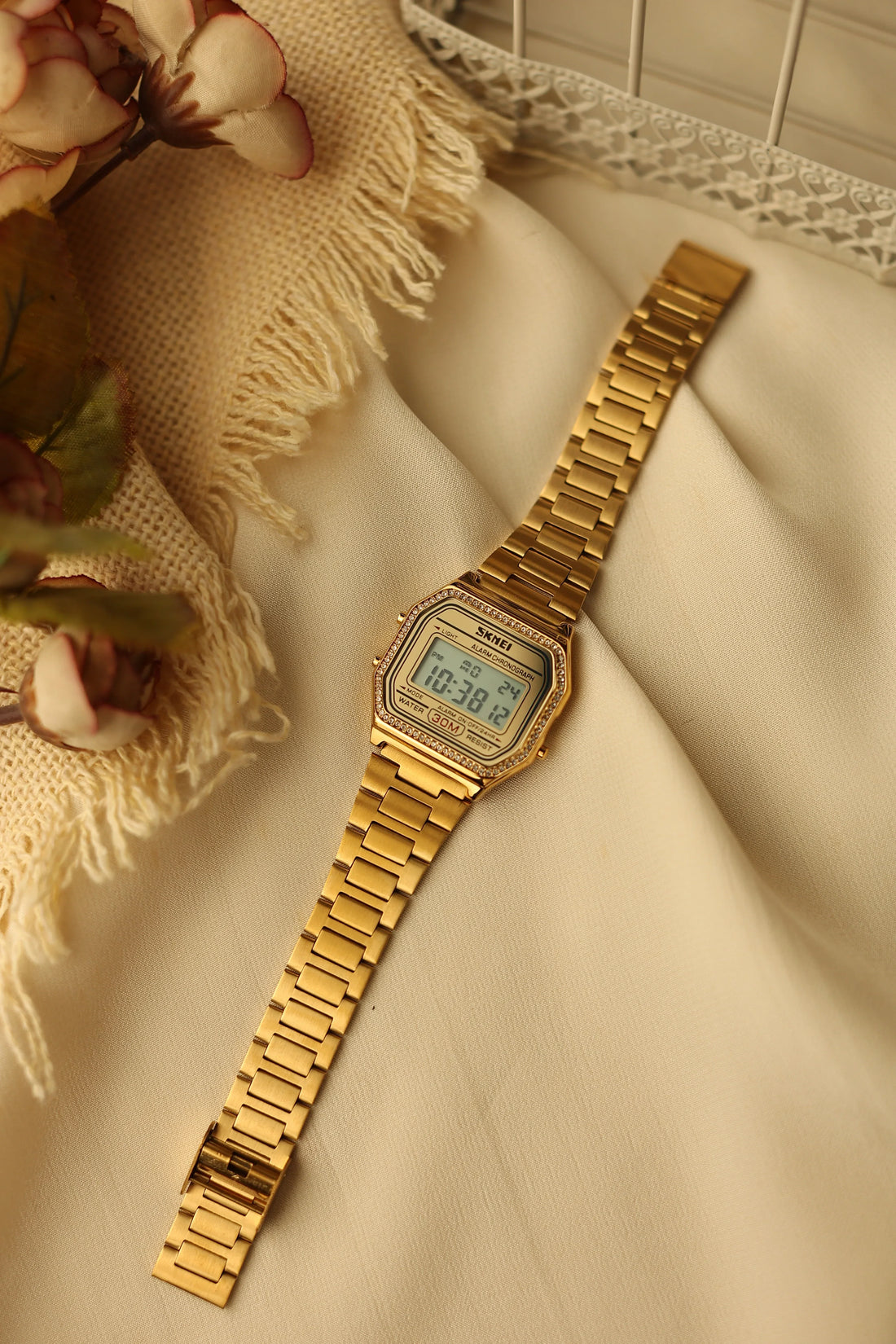 SKMEI Vintage Stoned
