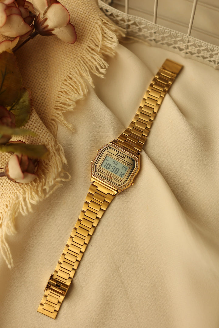 SKMEI Vintage Stoned
